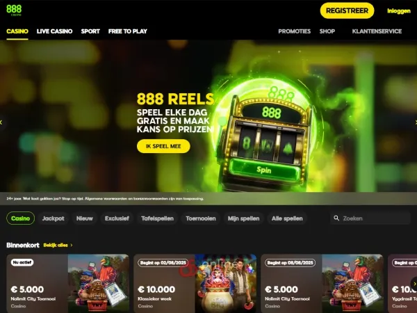 888 Casino website