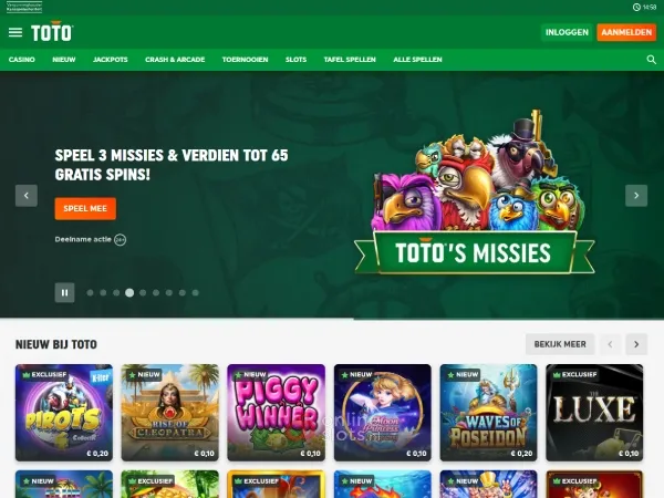 TOTO Casino website