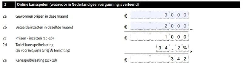 automatische berekening tarief