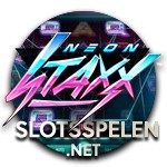 Neon Staxx slot logo