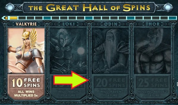 The Great hall of Spins