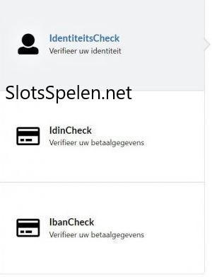 identiteitscheck van Bingoal