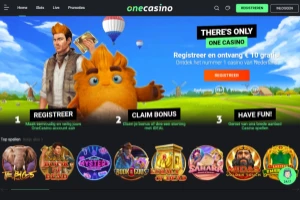 One Casino website