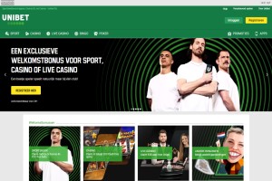 Unibet Casino website