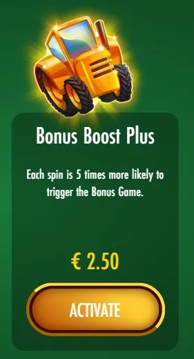 Bonus Boost plus