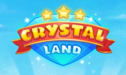 Crystal Land slot logo