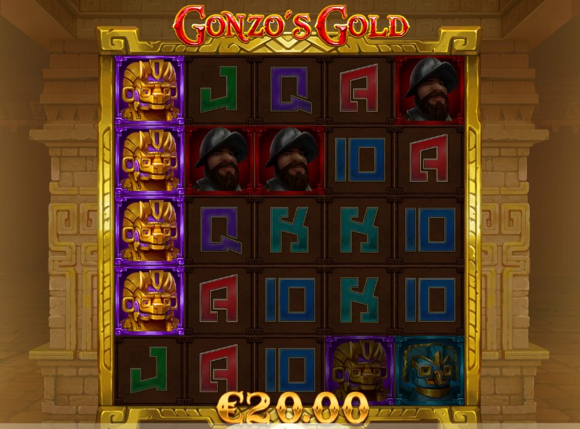 Gonzo's Gold Screenshot