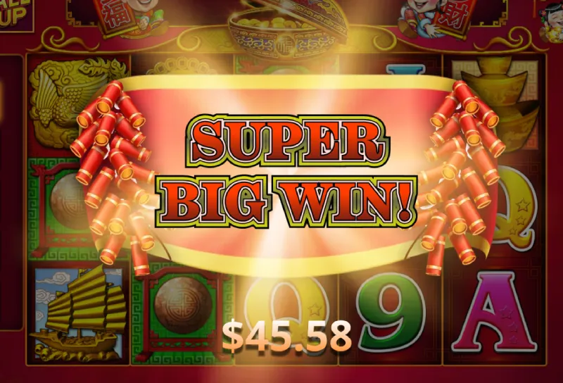 Big Win vuurwerk