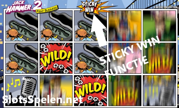 Jack Hammer 2 Sticky Win Functie Jack Hammer 2 Sticky Win Functie