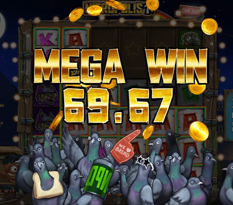 Nitropolis TV mega win
