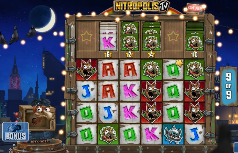 Nitropolis TV gratis spins