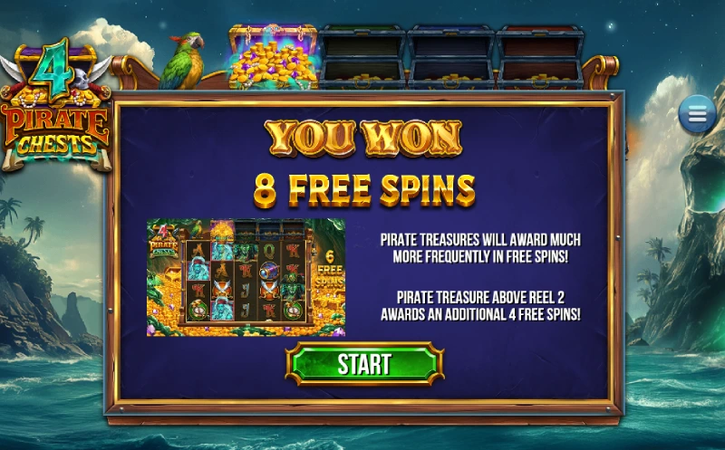 Pirate Plunder free spins
