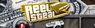 Reel Steal slot logo