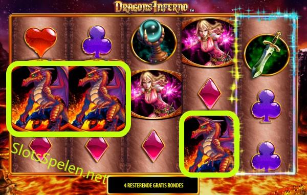 Dragons Inferno re-spins