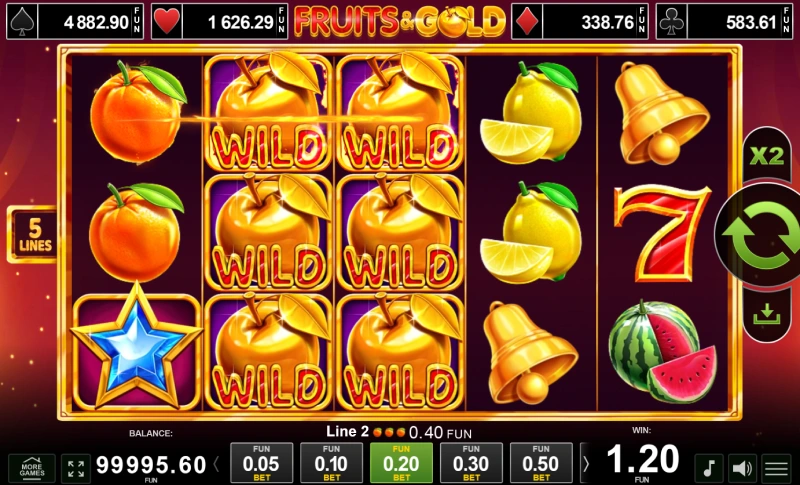 Gouden appel wilds