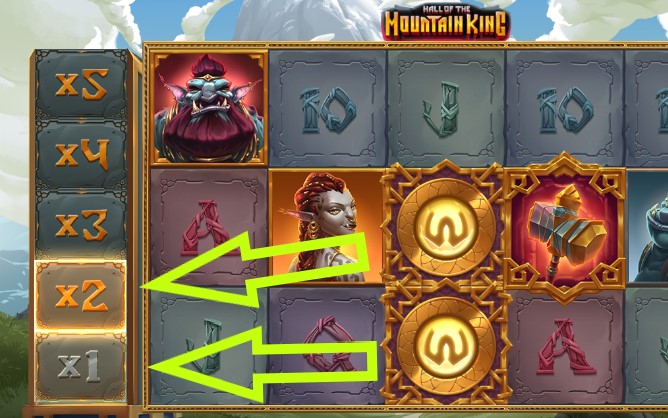 Mountain King oplopende Multiplier Mountain King oplopende Multiplier