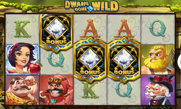 Dwarfs gone Wild bonussymbolen