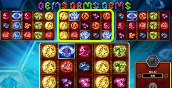 Gems Gems Gems Scatters