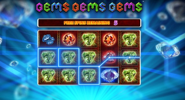 Gems Gems Gems free spins