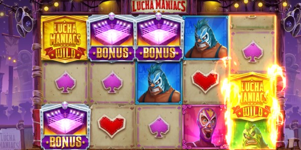 Lucha Maniacs 3 bonussymbolen