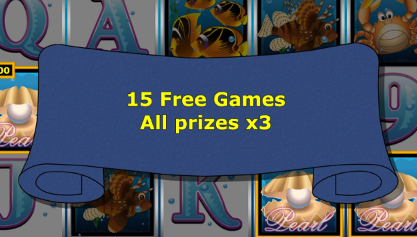 15 free games Dolphin's Pearl