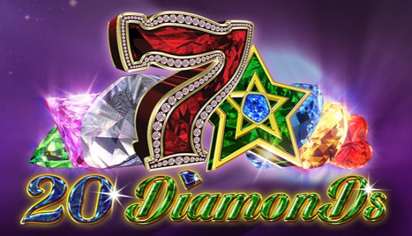 20 diamonds logo