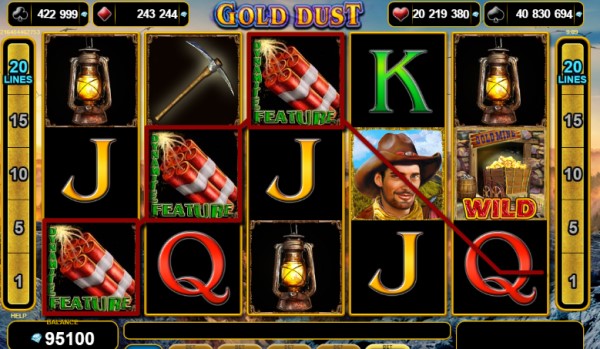 Gold Dust dynamite feature