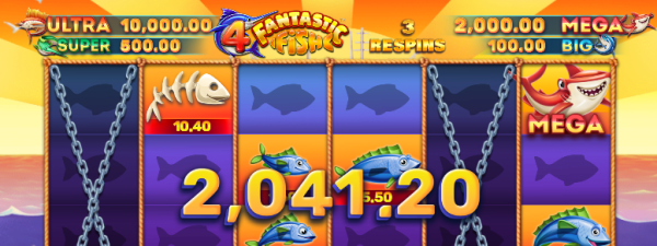 Mega Jackpot 5 fantastic fish