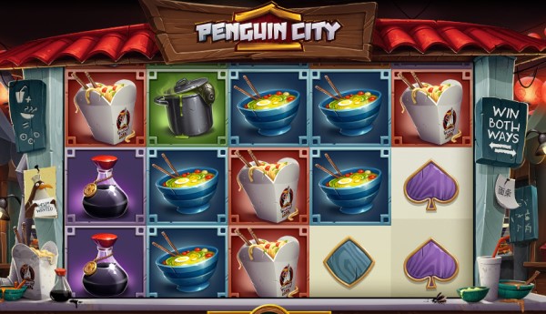 Penguin City gokkast printscreen
