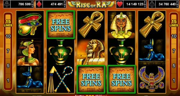 Rise of Ra extra spins Rise of Ra extra spins