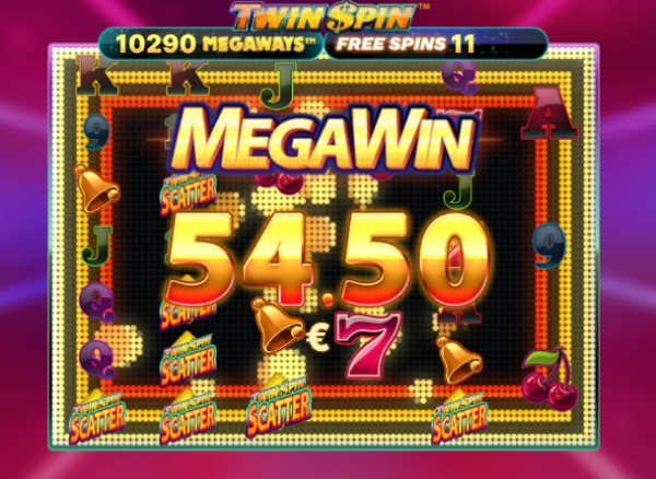 Twin Spin MegaWays Mega Win