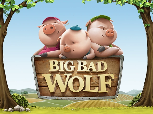 Big Bad wolf slot logo