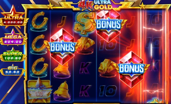 Bonus winnen 4K Ultra Gold