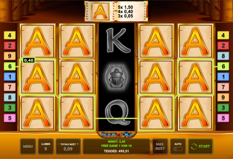 Book of ra classic free spins