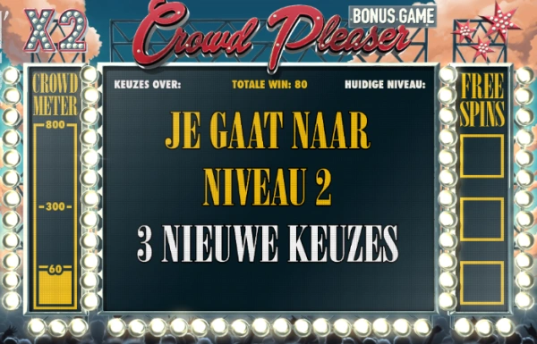 Crows please bonus game