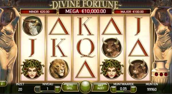 Divine fortune printscreen