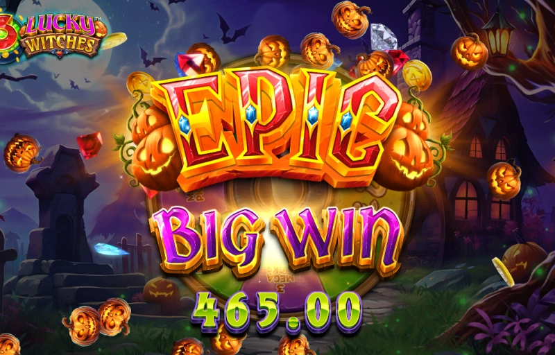 epic big win 3 Lucky Witches