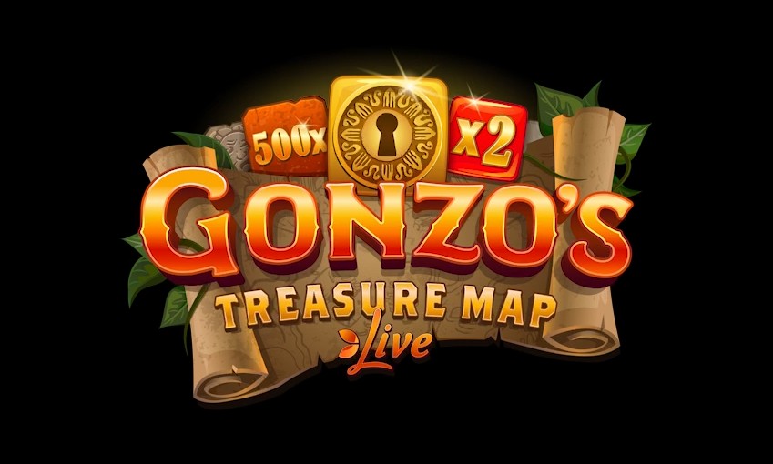 Gonzo's Treasure map live