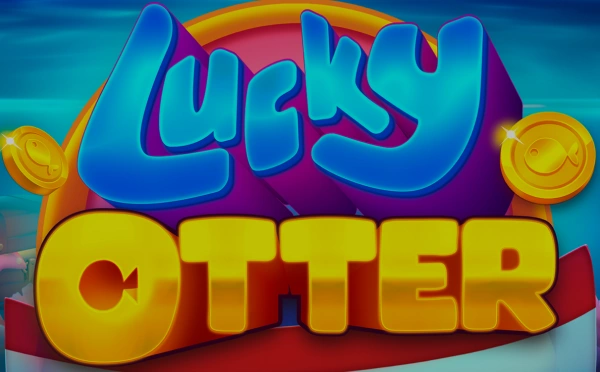 Lucky Otter slot logo