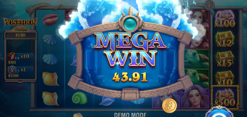 mega win poseidon slot