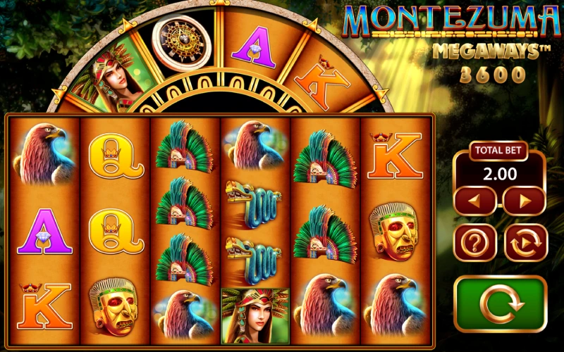 Montezuma Megaways schermafbeelding