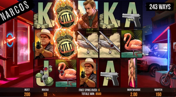 Narcos free spins