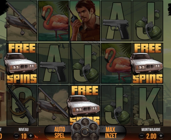 Narcos free spins scatters