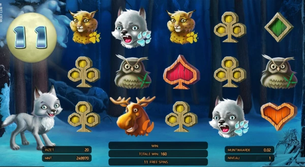 Wolf Cub normale gratis spin