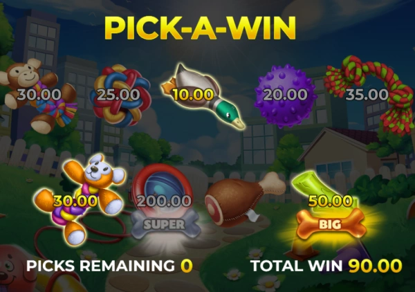 pick a win functie