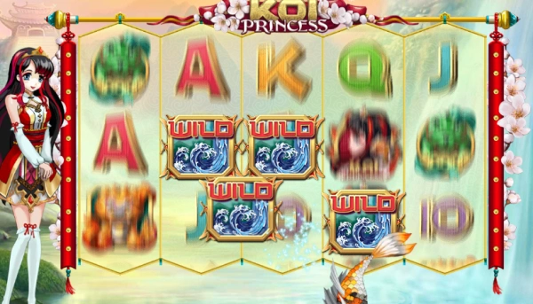 Koi Princess random wilds