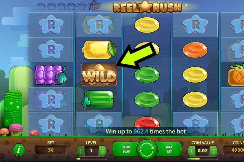 Reel Rush wild