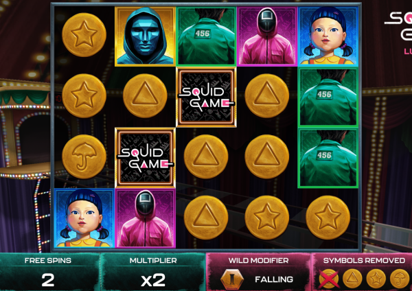 Squid game slot free spins