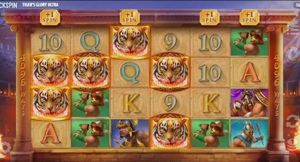 Tiger's Glory free spins