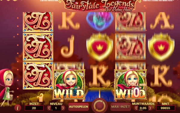 Red Riding Hood wild respins